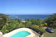 View from Upstairs window of Villa Gabriela