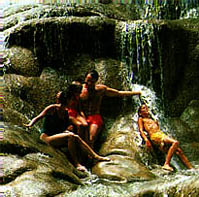 Bottom of Dunns River Falls